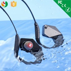 手机耳机厂家运动八级防水游泳蓝牙耳机带8gMP3